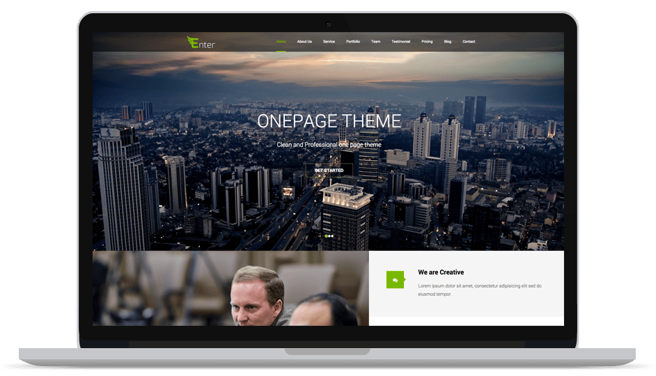 Os melhores temas para WordPress, gratuitos e responsivos para seu site ou blog. 11 enter-laptop-theme-gratuito