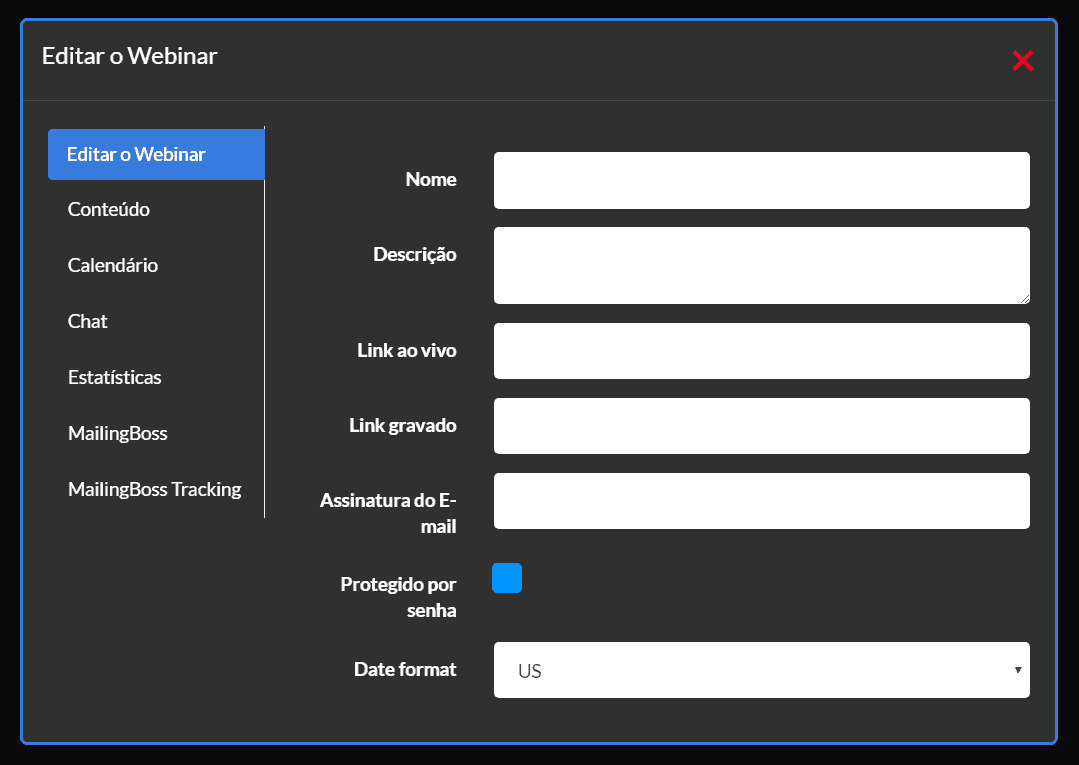 Criar um Webinar na Builderall 1 Como editar webinar02